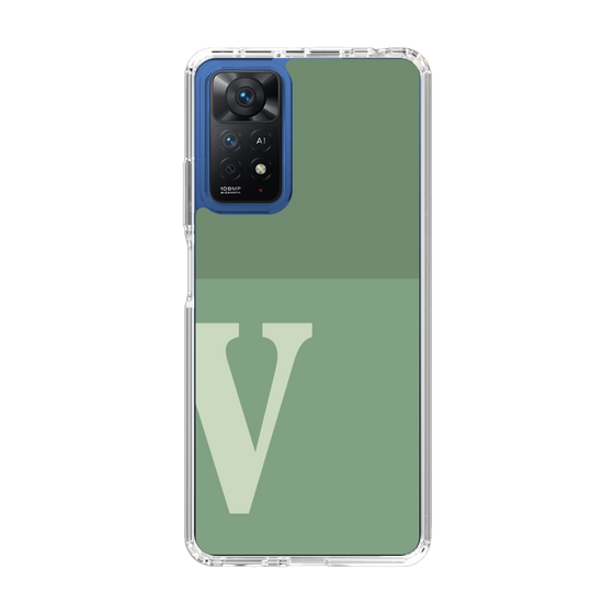 Slim Protection Case［ Original - initial two tone - V green ］