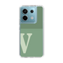 Slim Protection Case［ Original - initial two tone - V green ］
