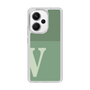Slim Protection Case［ Original - initial two tone - V green ］