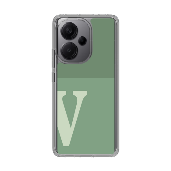 Slim Protection Case［ Original - initial two tone - V green ］