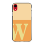 Slim Protection Case［ Original - initial two tone - W orange ］