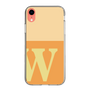 Slim Protection Case［ Original - initial two tone - W orange ］