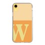 Slim Protection Case［ Original - initial two tone - W orange ］