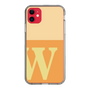 Slim Protection Case［ Original - initial two tone - W orange ］