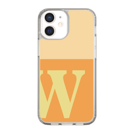 Slim Protection Case［ Original - initial two tone - W orange ］