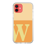 Slim Protection Case［ Original - initial two tone - W orange ］