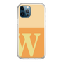 Slim Protection Case［ Original - initial two tone - W orange ］