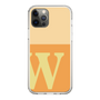 Slim Protection Case［ Original - initial two tone - W orange ］