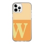 Slim Protection Case［ Original - initial two tone - W orange ］