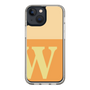 Slim Protection Case［ Original - initial two tone - W orange ］