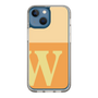 Slim Protection Case［ Original - initial two tone - W orange ］