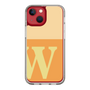 Slim Protection Case［ Original - initial two tone - W orange ］