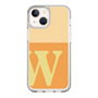 Slim Protection Case［ Original - initial two tone - W orange ］