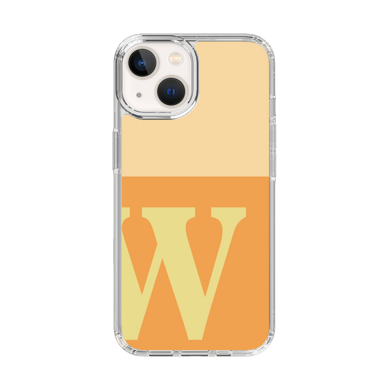 Slim Protection Case［ Original - initial two tone - W orange ］