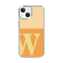Slim Protection Case［ Original - initial two tone - W orange ］