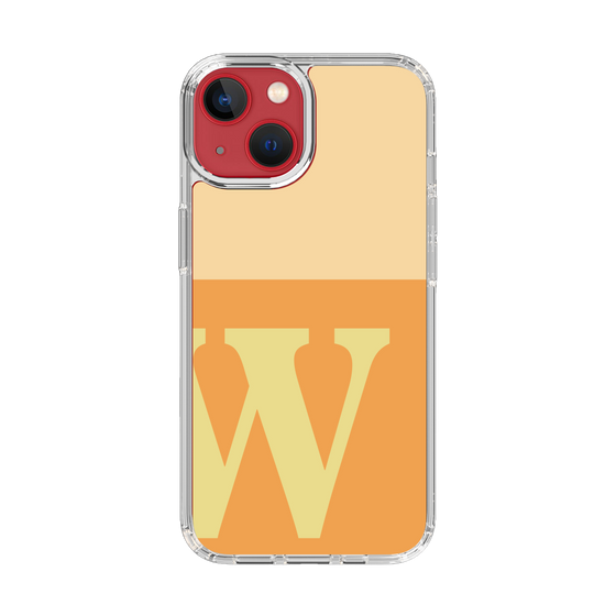 Slim Protection Case［ Original - initial two tone - W orange ］
