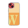 Slim Protection Case［ Original - initial two tone - W orange ］