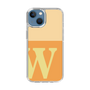 Slim Protection Case［ Original - initial two tone - W orange ］