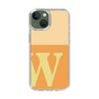 Slim Protection Case［ Original - initial two tone - W orange ］