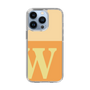 Slim Protection Case［ Original - initial two tone - W orange ］