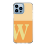 Slim Protection Case［ Original - initial two tone - W orange ］