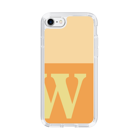 Slim Protection Case［ Original - initial two tone - W orange ］