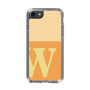 Slim Protection Case［ Original - initial two tone - W orange ］