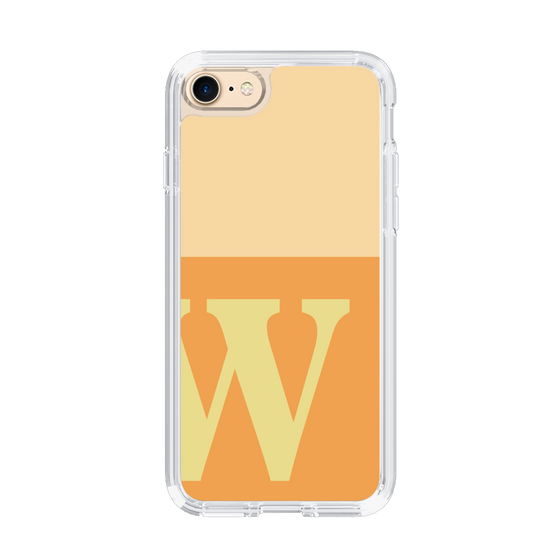 Slim Protection Case［ Original - initial two tone - W orange ］