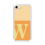Slim Protection Case［ Original - initial two tone - W orange ］