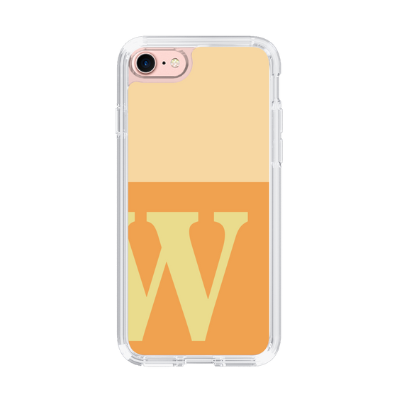 Slim Protection Case［ Original - initial two tone - W orange ］