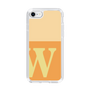 Slim Protection Case［ Original - initial two tone - W orange ］