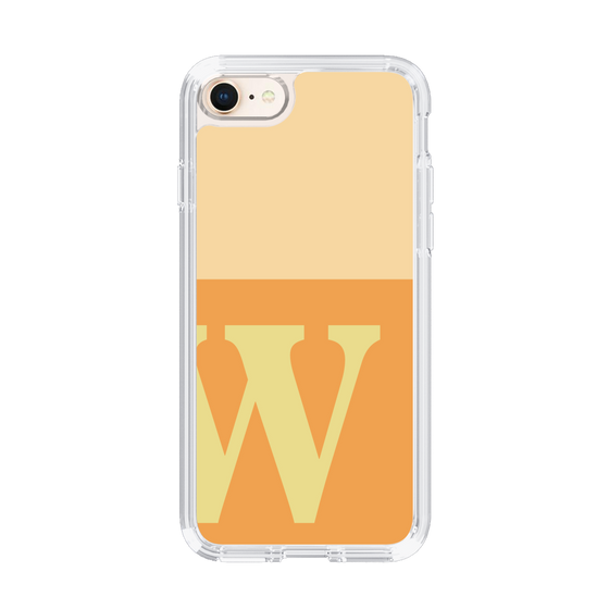 Slim Protection Case［ Original - initial two tone - W orange ］
