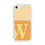 Slim Protection Case［ Original - initial two tone - W orange ］