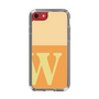 Slim Protection Case［ Original - initial two tone - W orange ］