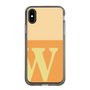 Slim Protection Case［ Original - initial two tone - W orange ］