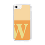 Slim Protection Case［ Original - initial two tone - W orange ］