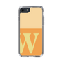 Slim Protection Case［ Original - initial two tone - W orange ］