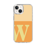 Slim Protection Case［ Original - initial two tone - W orange ］