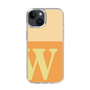 Slim Protection Case［ Original - initial two tone - W orange ］