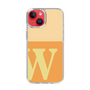 Slim Protection Case［ Original - initial two tone - W orange ］