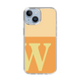 Slim Protection Case［ Original - initial two tone - W orange ］
