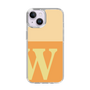 Slim Protection Case［ Original - initial two tone - W orange ］