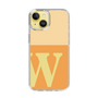 Slim Protection Case［ Original - initial two tone - W orange ］