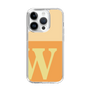 Slim Protection Case［ Original - initial two tone - W orange ］