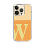 Slim Protection Case［ Original - initial two tone - W orange ］