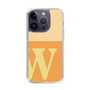 Slim Protection Case［ Original - initial two tone - W orange ］