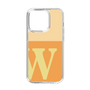 Slim Protection Case［ Original - initial two tone - W orange ］