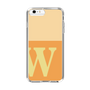 Slim Protection Case［ Original - initial two tone - W orange ］