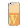 Slim Protection Case［ Original - initial two tone - W orange ］