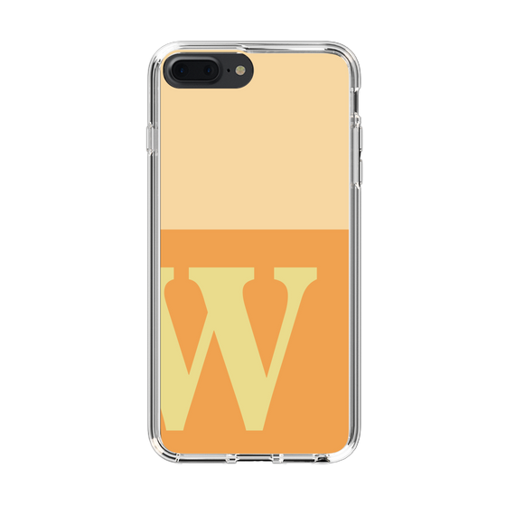 Slim Protection Case［ Original - initial two tone - W orange ］